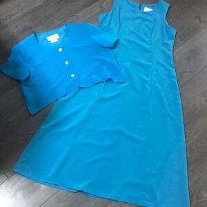 Vintage Suit dress 2 piece size 14